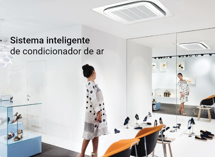 Ar Condicionado Cassete 4 Vias Inverter 31.000 BTUs Daikin SkyAir