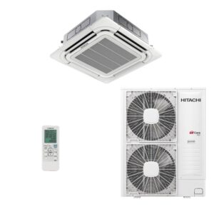 Ar Condicionado Cassete 4 Vias Inverter 46.000 BTUs Hitachi airCore 600
