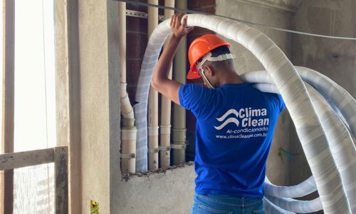 Clima Clean - Obra de médio e grande porte de ar-condicionado - reforça ou construção 02