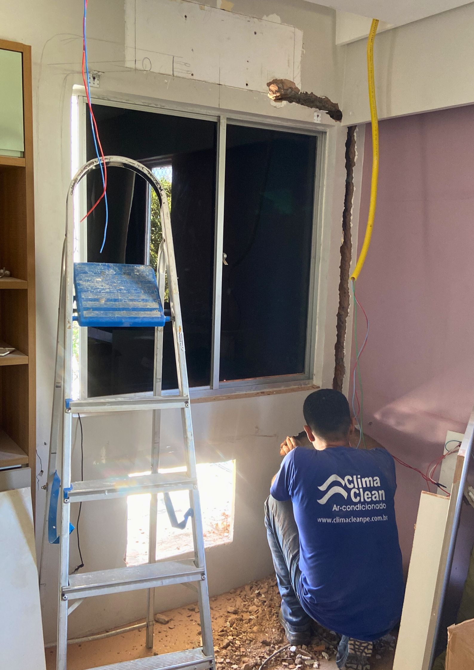Clima Clean - Obra de pequeno porte de ar-condicionado - reforça ou construção 4
